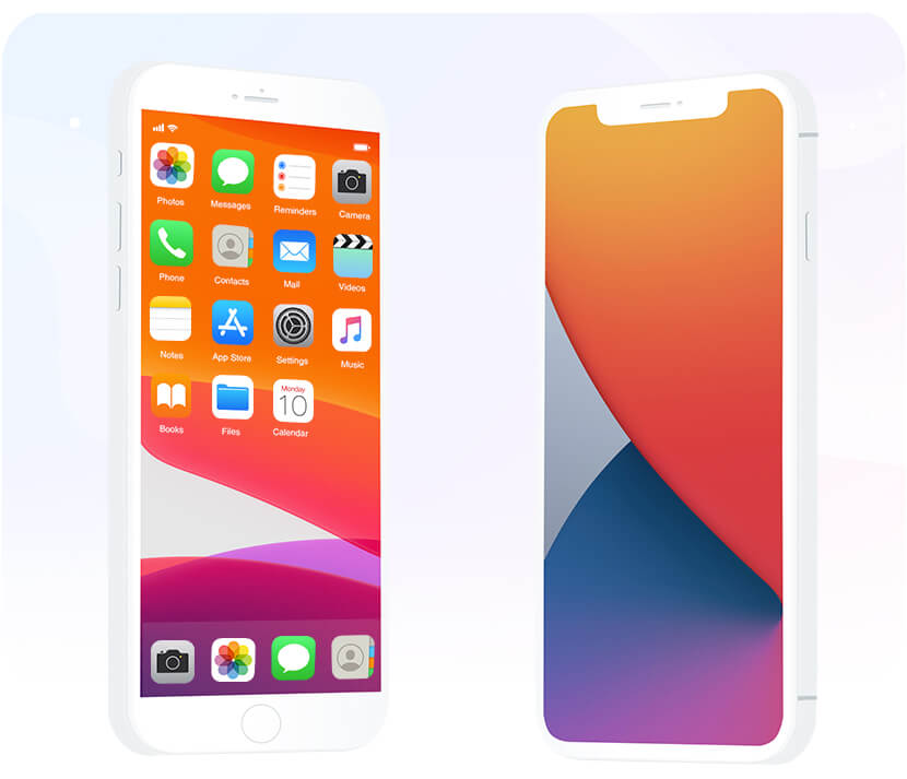 Image of iPhone with new design