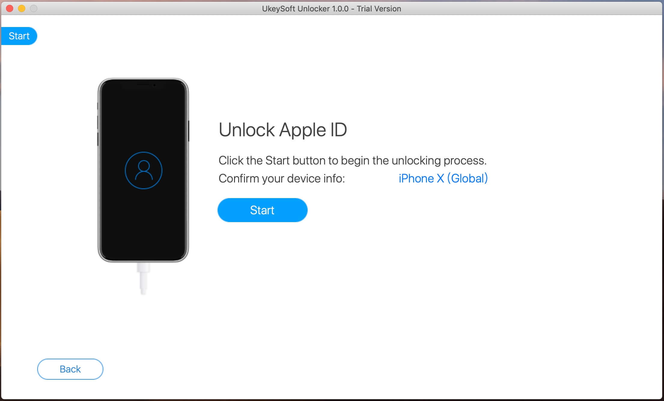 UkeySoft Unlocker Homepage