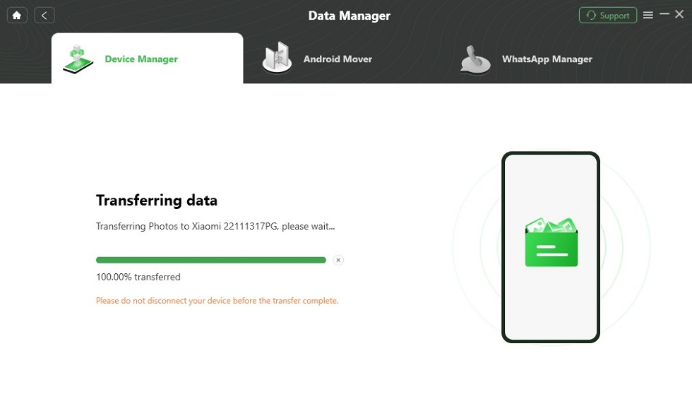 Transferring Data