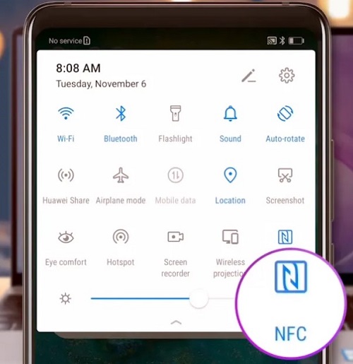 Connect Huawei to a Computer via Tap- Step 2