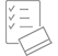 Paper with check mark