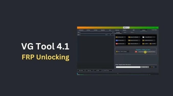 Tela de VG Tool