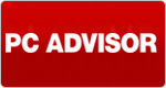 Red sign with PC Advisor