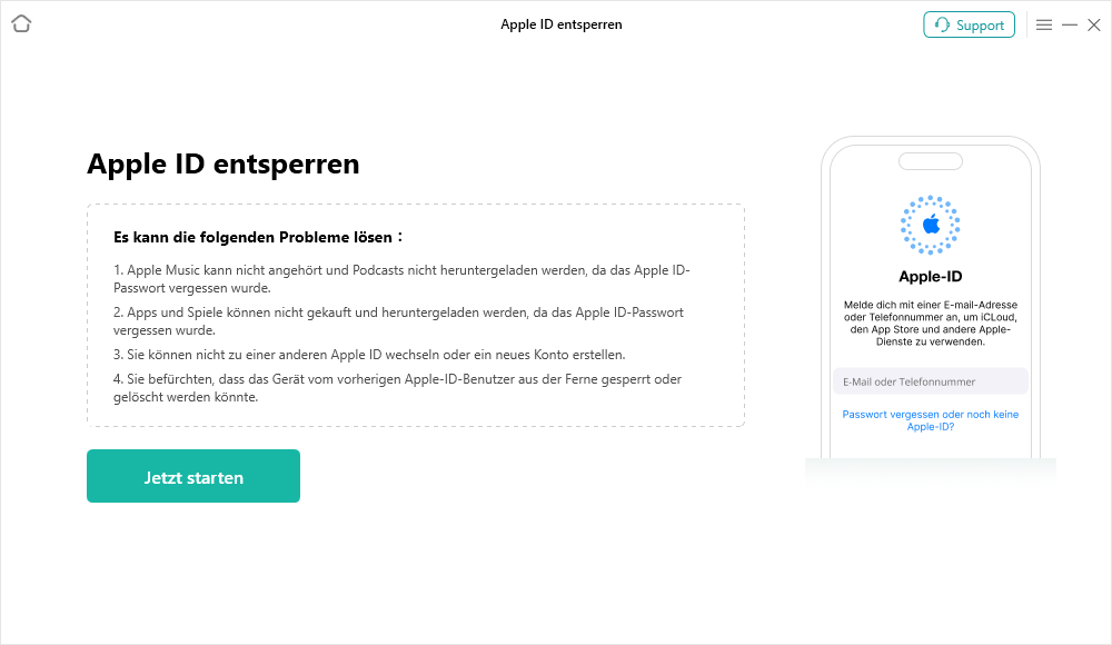 Apple-ID auf dem iPhone