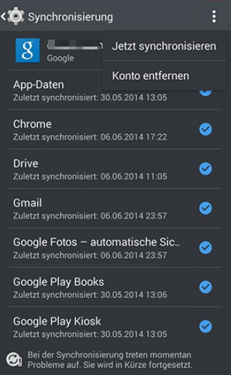 Android Daten wiederherstellen nach Werkeinstellung – von Google