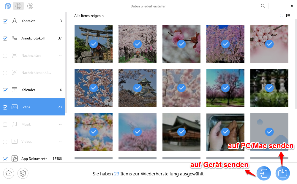 Android Daten ohne Backup wiederherstellen nach Werkeinstellung