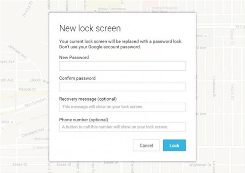 Set New Password and Confirm