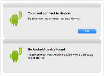 Android File Transfer No Android Device Found