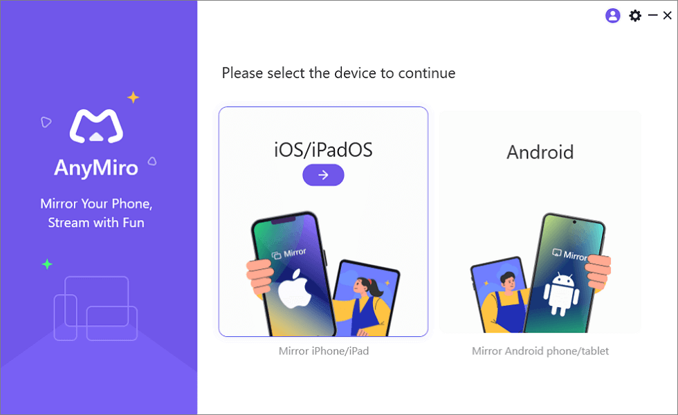 Duplicar el iPad en el ordenador