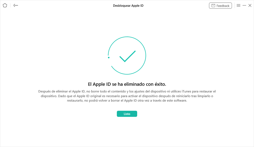 Quitar el bloqueo de seguridad del iPhone con AnyUnlock- Paso 4.