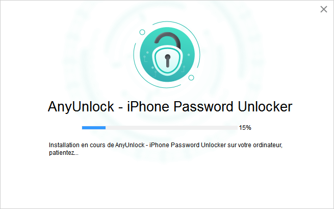 Écran de déverrouillage du mot de passe iPhone