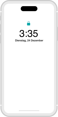 Telefon mit Zeit