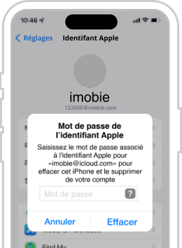 Téléphone avec message iMobie