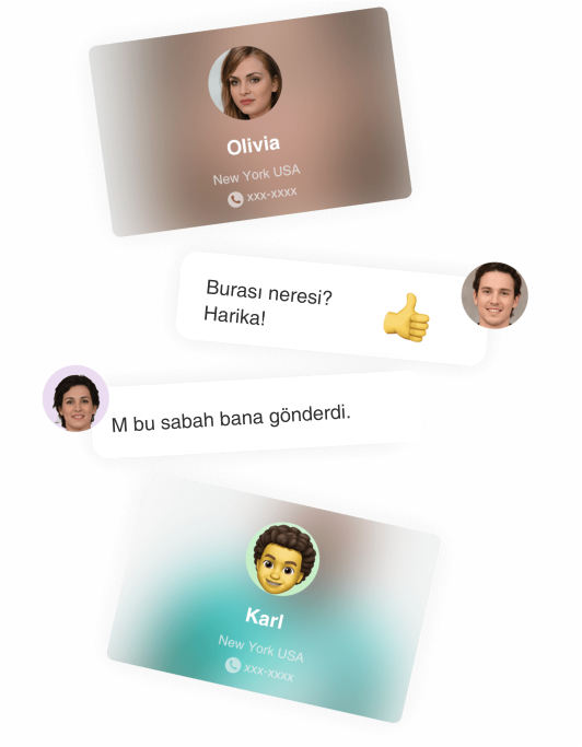 Grup halinde birbirlerine mesaj atmak