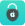 Padlock with letter D