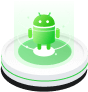 Green Android device