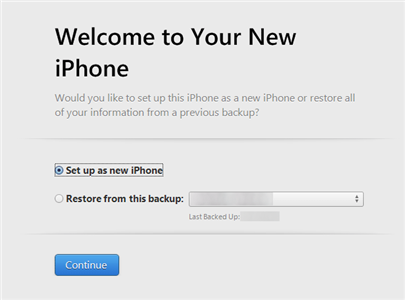 Set Up a New iPhone Using iTunes