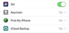 Choose Find My iPhone