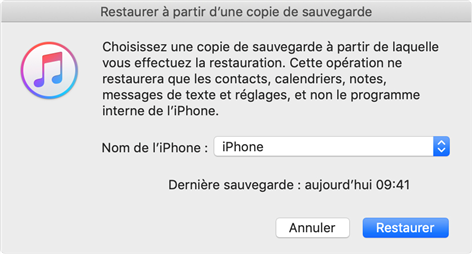 Déverrouiller un iPhone à écran cassé - étape 2