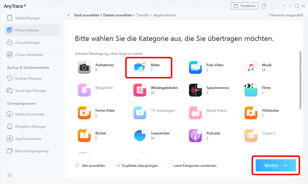 daten-auswaehlen-und-synchronisieren