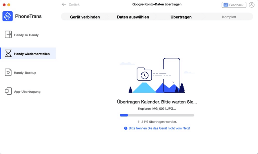 Daten wiederherstellen