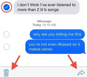 Delete old iMessages