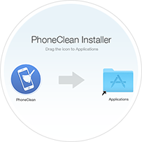 Icône du programme dinstallation de PhoneClean