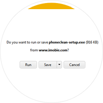 Message de configuration du téléphone