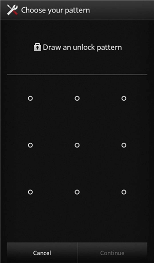 Change the Unlock Pattern