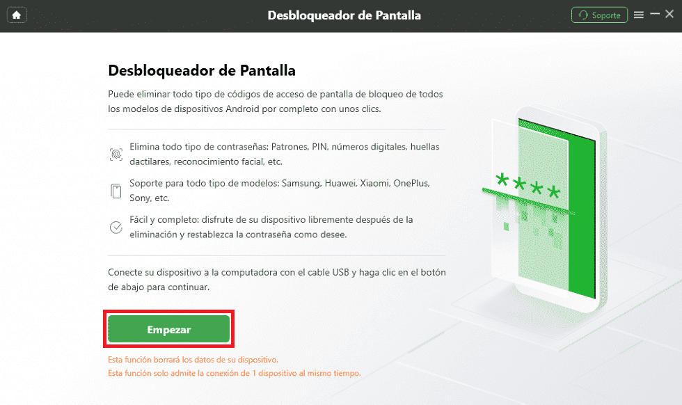 Conecta tu dispositivo Android