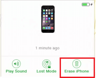 Effacer l'iPhone