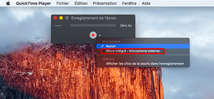 Activez Micro intégré