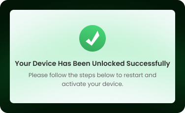 Samsung FRP Unlock Success Screen