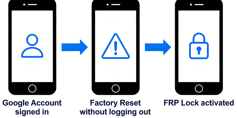How Android FRP lock is triggered