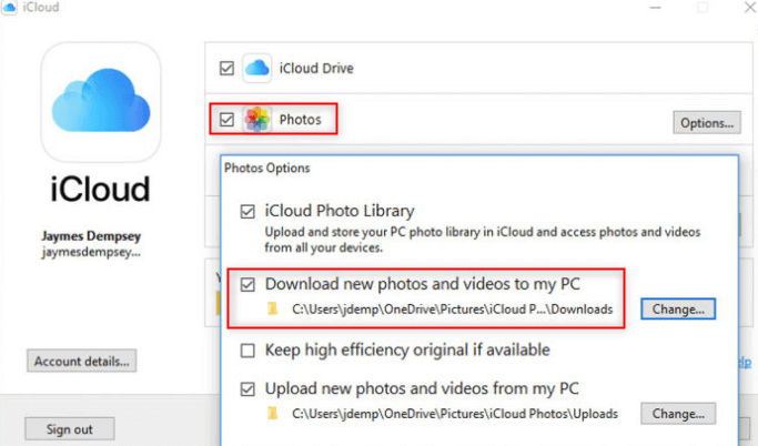 انقل الصور من الايفون إلى الكمبيوتر باستخدام صور iCloud