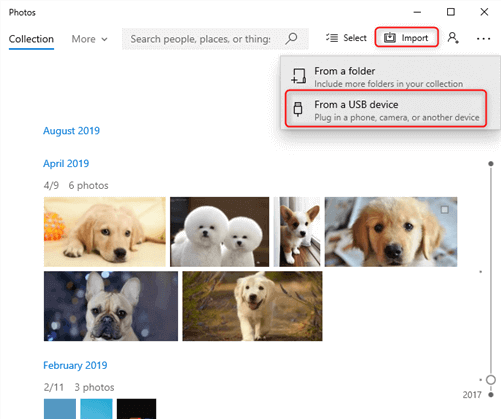انقل صور iPhone باستخدام صور Windows