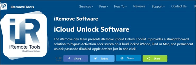 iCloud Removal Tool - iRemove