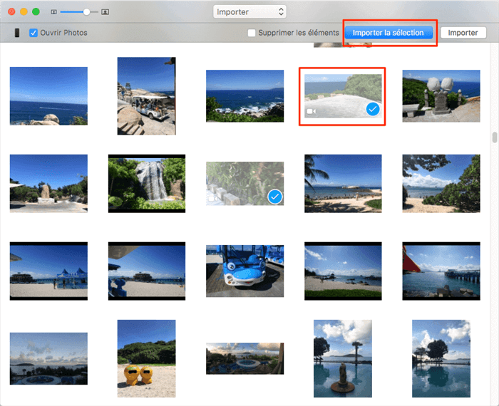 Comment importer des vidéos iPhone vers Mac