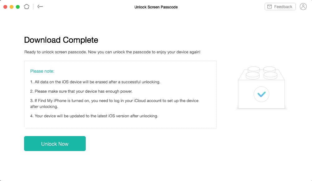 Screenshot Download Complete