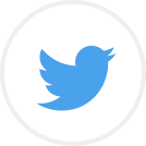 Twitter bird in white circle