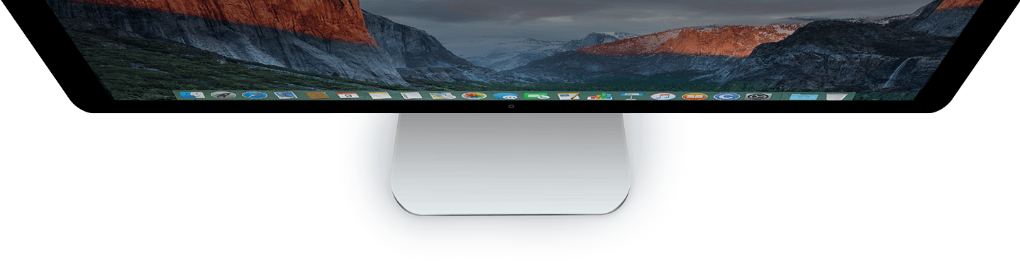 Monitor en escritorio