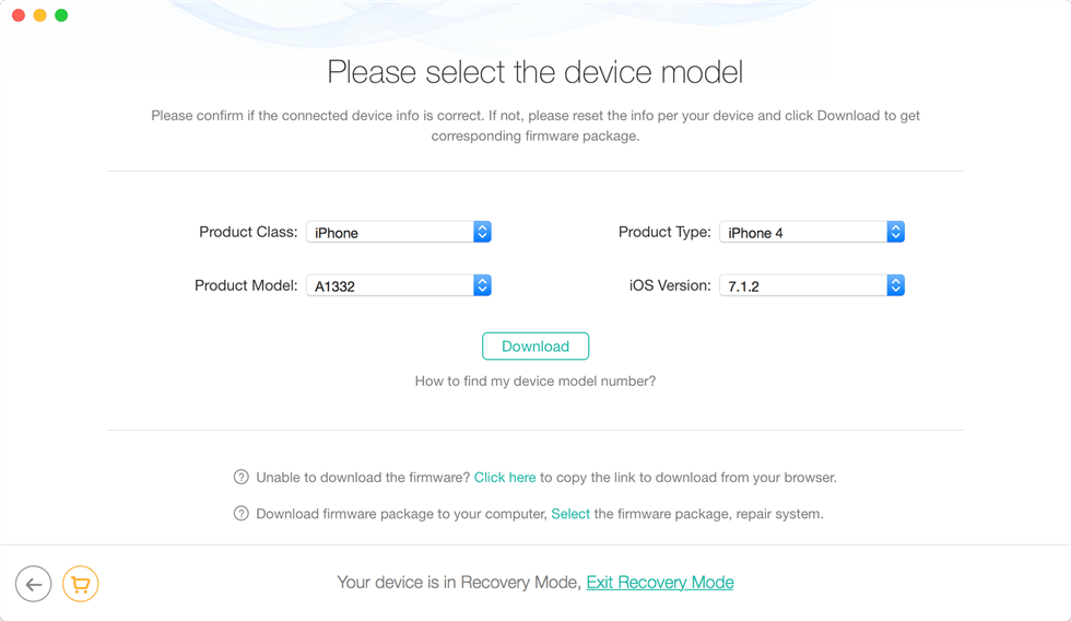 Download Firmware