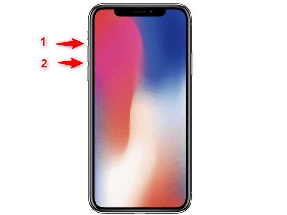 Préparation du redémarrage de l’iPhone 8