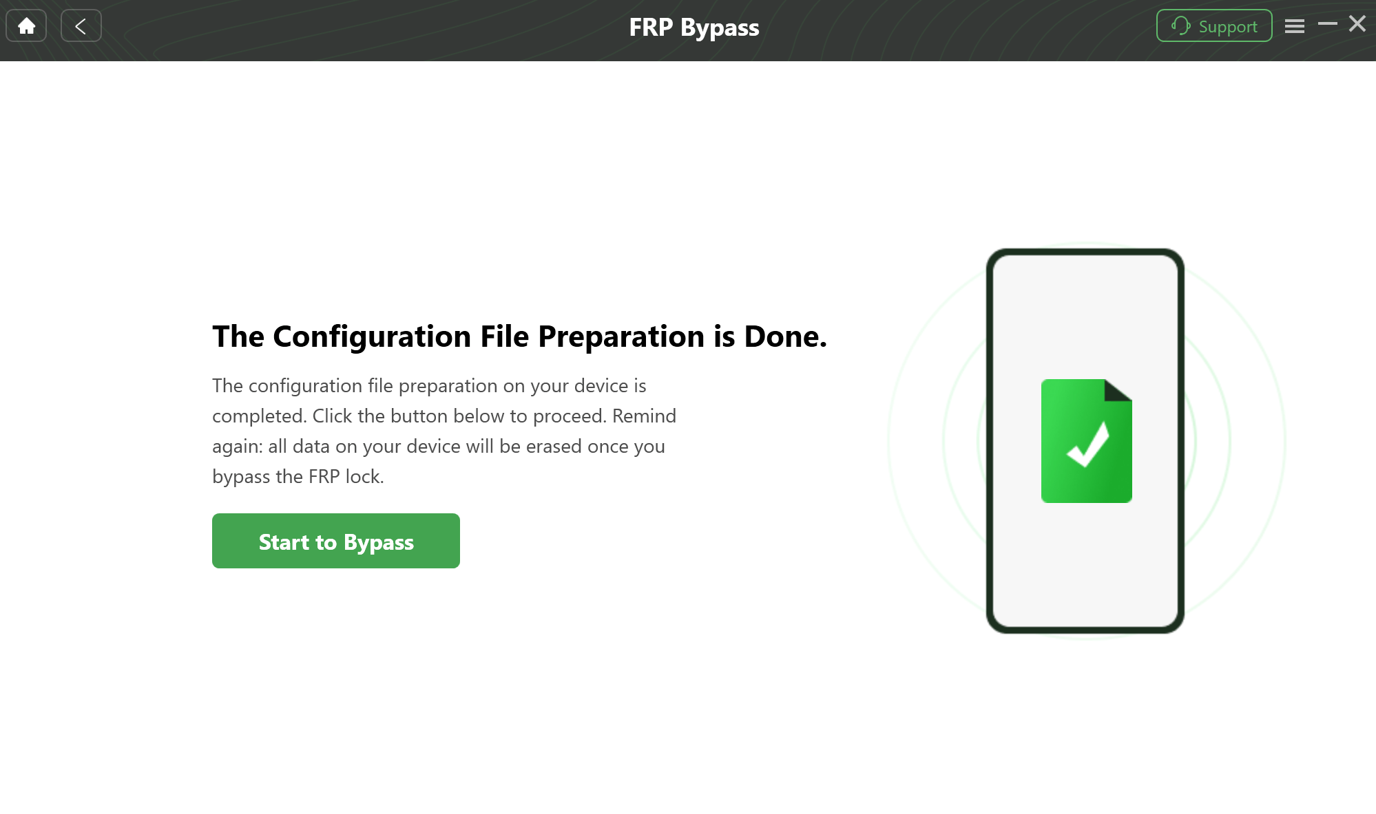 Prepare to Bypass FRP on Your Device