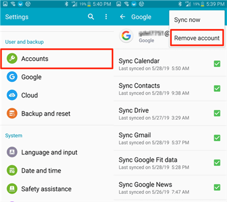 Comment supprimer la vérification du compte Google