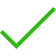 Green screen with white background