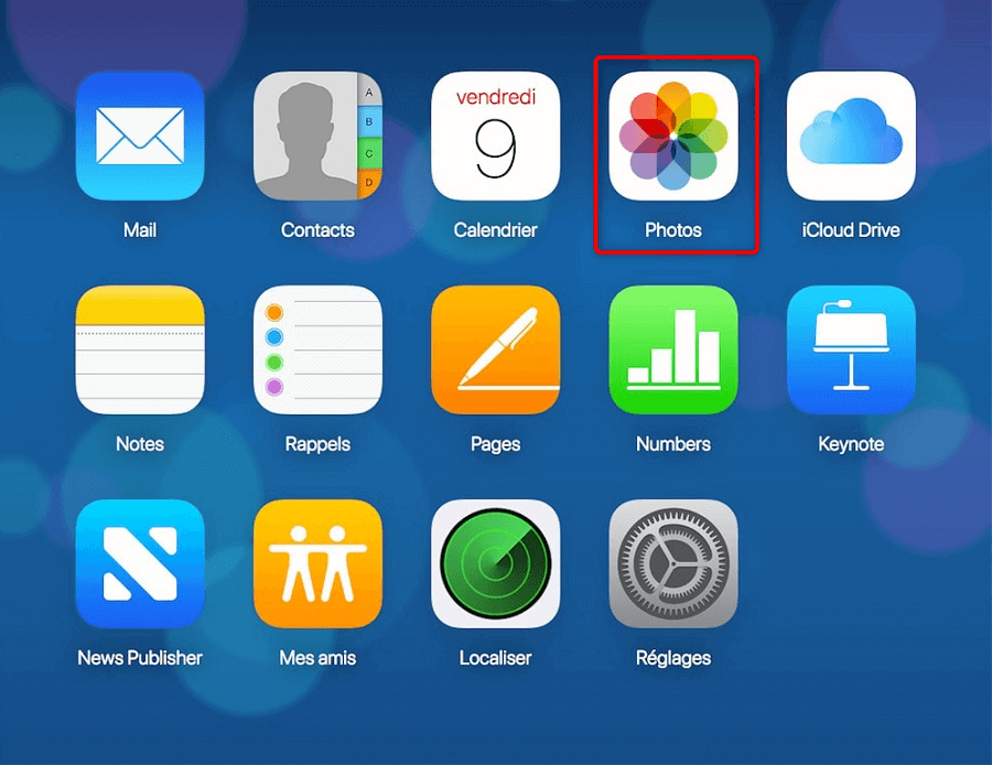 Sauvegarder les photos iPhone sur PC via iCloud