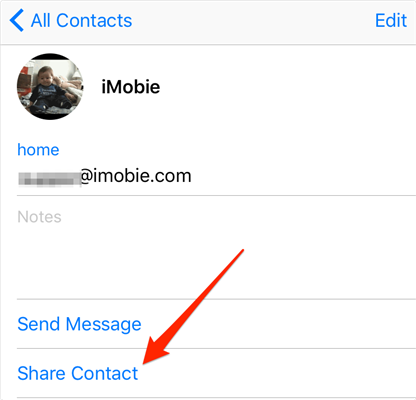 iPhone Contacts to Android with Email