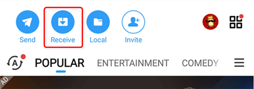 Receive Music on Android