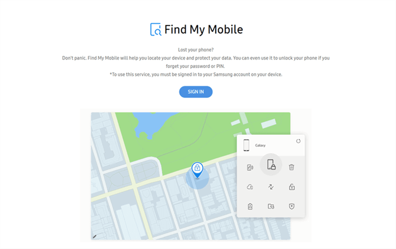 Sign in with Your Samsung Account